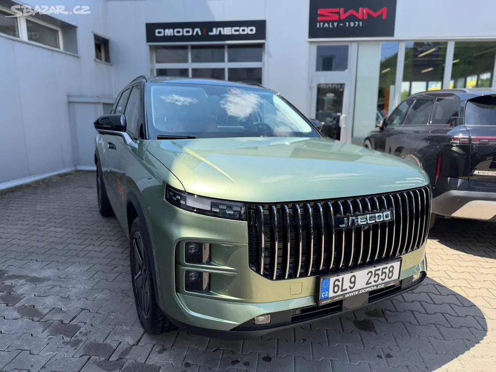 Jaecoo 7, PHEV Exclusive hnědý interiér